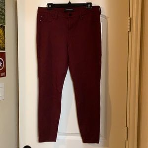 Liverpool Maroon Trousers